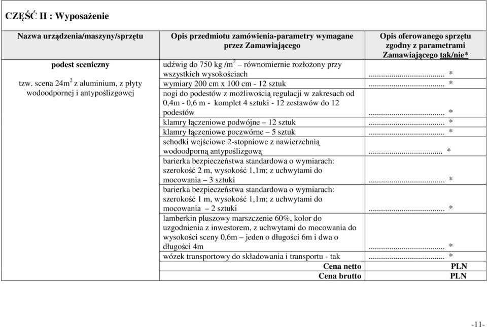 .. * klamry łączeniowe podwójne 12 sztuk... * klamry łączeniowe poczwórne 5 sztuk... * schodki wejściowe 2-stopniowe z nawierzchnią wodoodporną antypoślizgową.