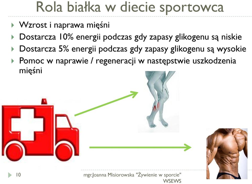 podczas gdy zapasy glikogenu są wysokie Pomoc w naprawie / regeneracji