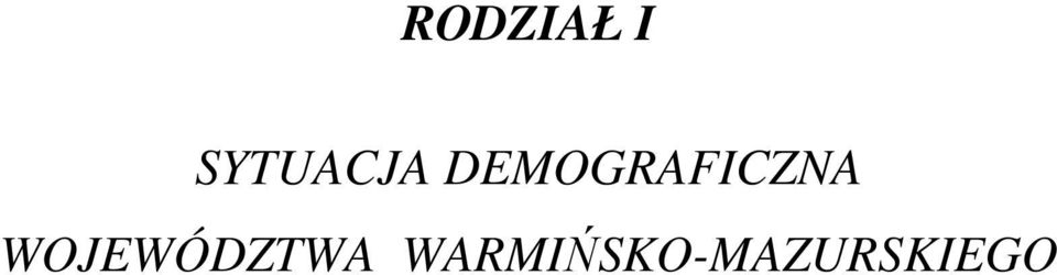 DEMOGRAFICZNA