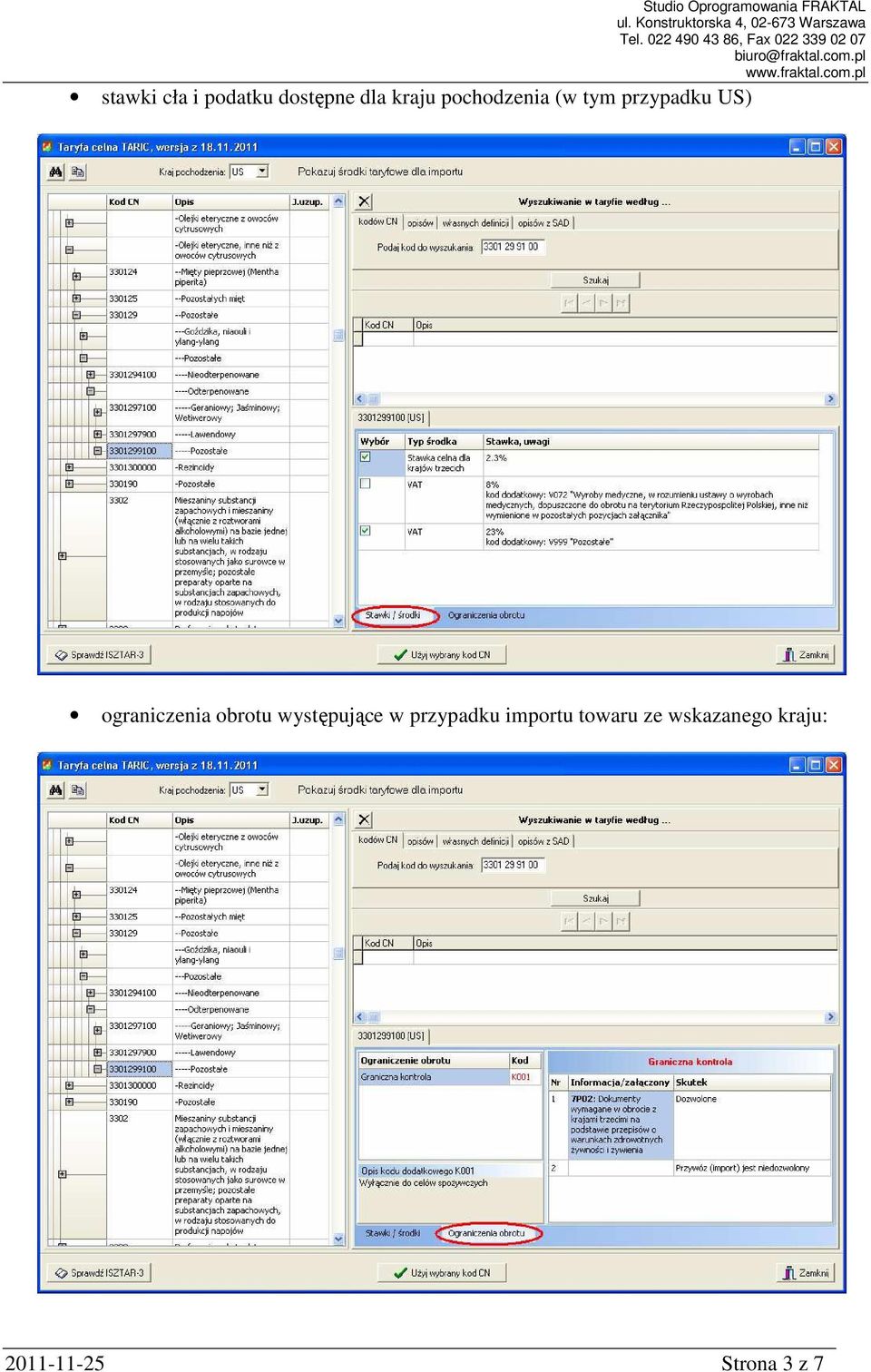 ograniczenia obrotu występujące w przypadku