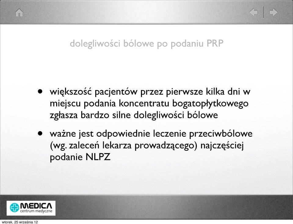 zgłasza bardzo silne dolegliwości bólowe ważne jest odpowiednie