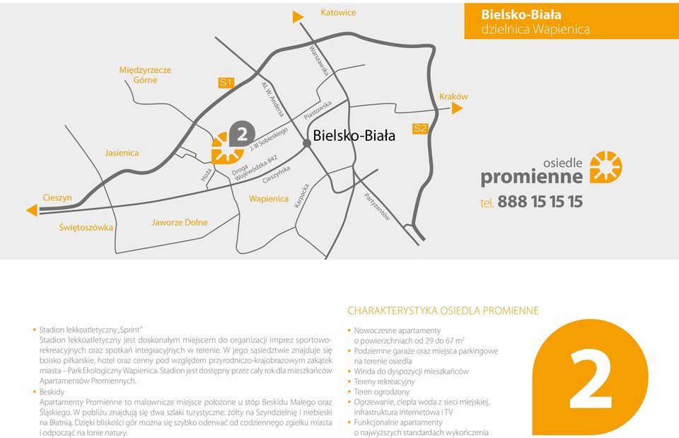 888 15 15 15 Świętoszówka Jaworze Dolne Charakterystyka osiedla Promienne Stadion lekkoatletyczny Sprint Stadion lekkoatletyczny jest doskonałym miejscem do organizacji imprez sportoworekreacyjnych