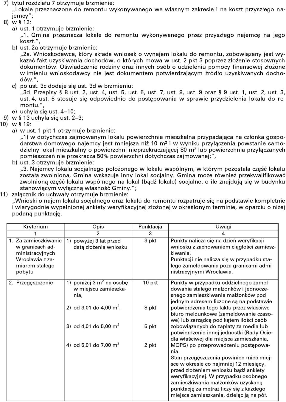 Wnioskodawca, który składa wniosek o wynajem do remontu, zobowiązany jest wykazać fakt uzyskiwania dochodów, o których mowa w ust. 3 poprzez złożenie stosownych dokumentów.