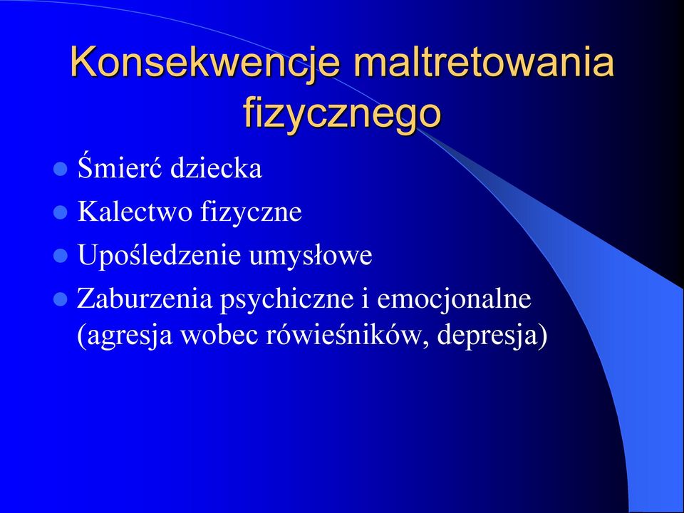 Upośledzenie umysłowe Zaburzenia