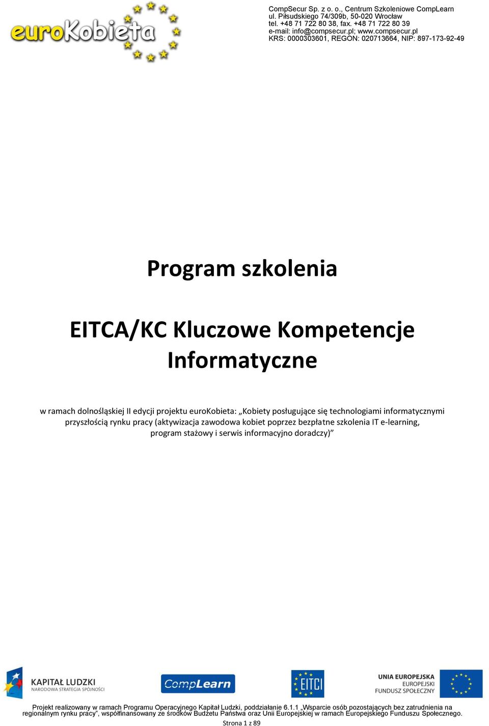 technologiami informatycznymi przyszłością rynku pracy (aktywizacja zawodowa