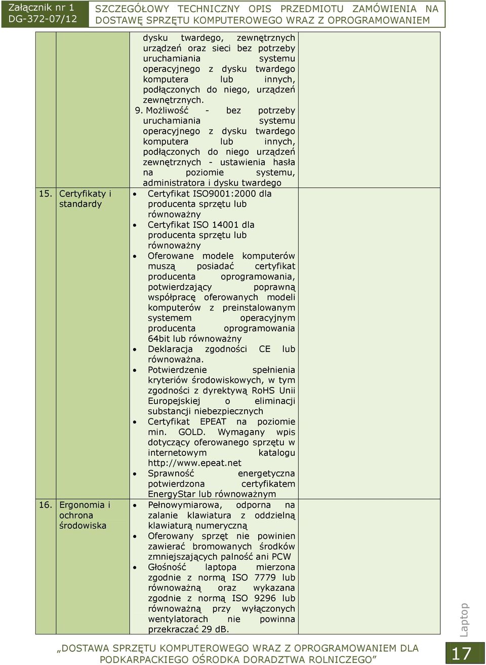 zewnętrznych. 9.