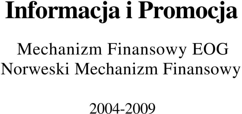 Finansowy EOG