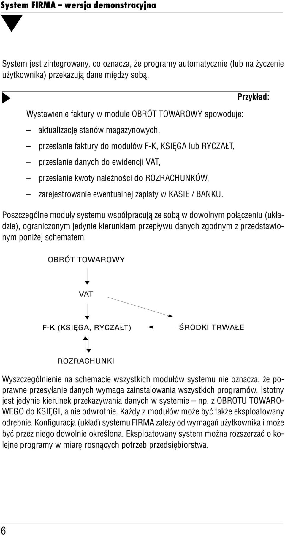 naeżności do ROZRACHUNKÓW, zarejestrowanie ewentuanej zapłaty w KASIE / BANKU.