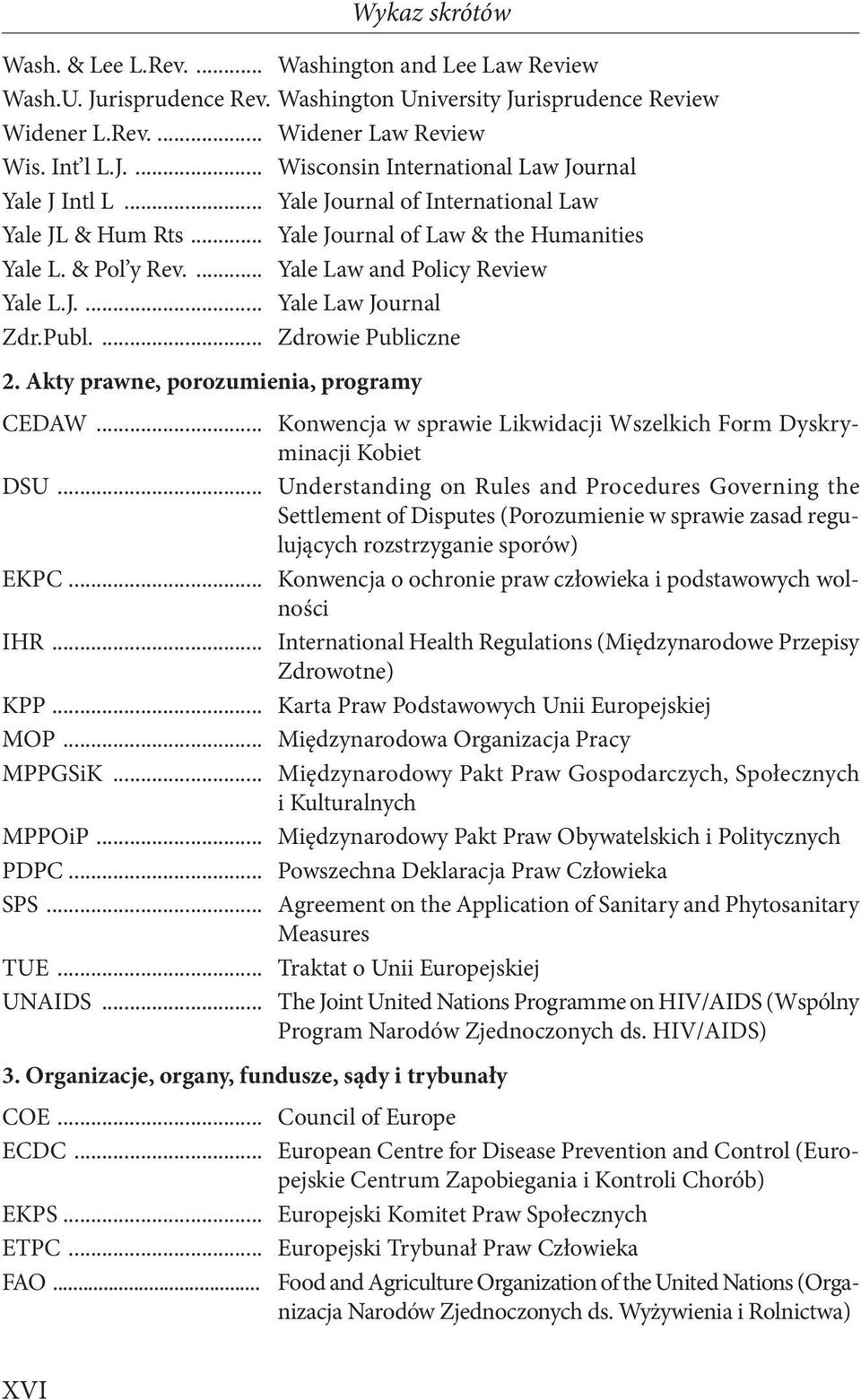 ... Zdrowie Publiczne 2. Akty prawne, porozumienia, programy CEDAW... Konwencja w sprawie Likwidacji Wszelkich Form Dyskryminacji Kobiet DSU.