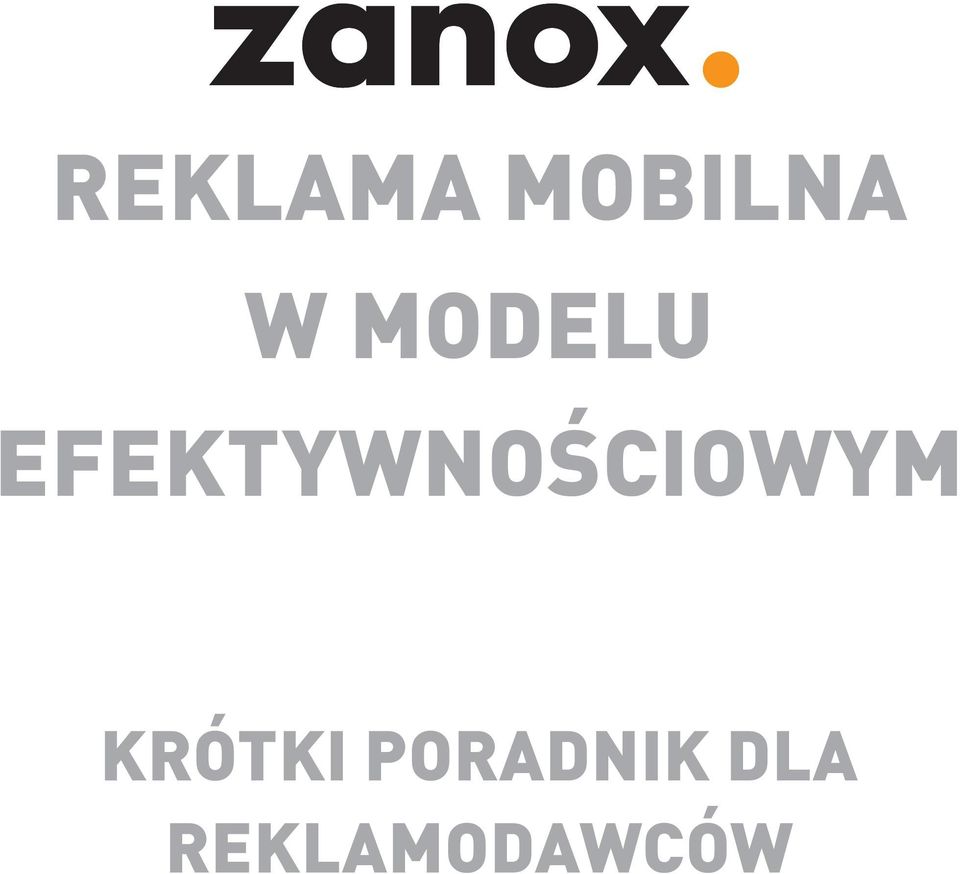 EFEKTYWNOŚCIOWYM