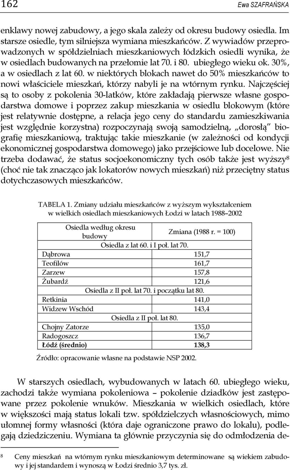 w niektórych blokach nawet do 50% mieszkańców to nowi właściciele mieszkań, którzy nabyli je na wtórnym rynku.