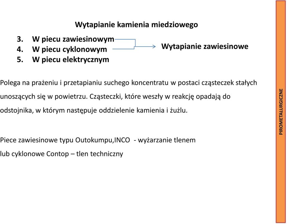 suchego koncentratu w postaci cząsteczek stałych unoszących się w powietrzu.