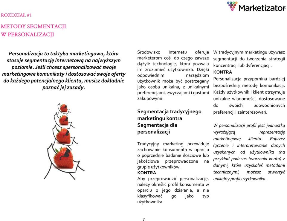 Środowisko Internetu oferuje marketerom coś, do czego zawsze dążyli: technologię, która pozwala im zrozumieć użytkownika.