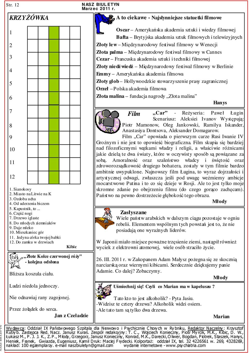 Do zamku w drzwiach Kibic Złote Kolce czerwonej róży - kolejna odsłona Bliższa koszula ciału. Ludzi niedola jednoczy.