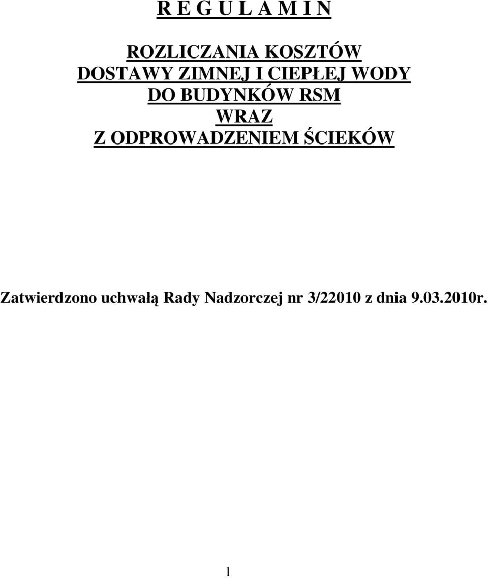 RSM WRAZ Z ODPROWADZENIEM CIEKÓW