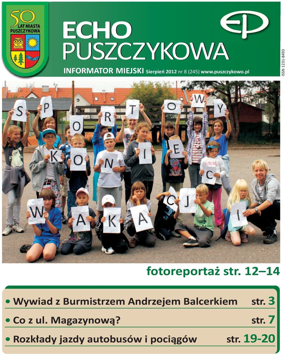 12 14 Wywiad z Burmistrzem Andrzejem Balcerkiem str.