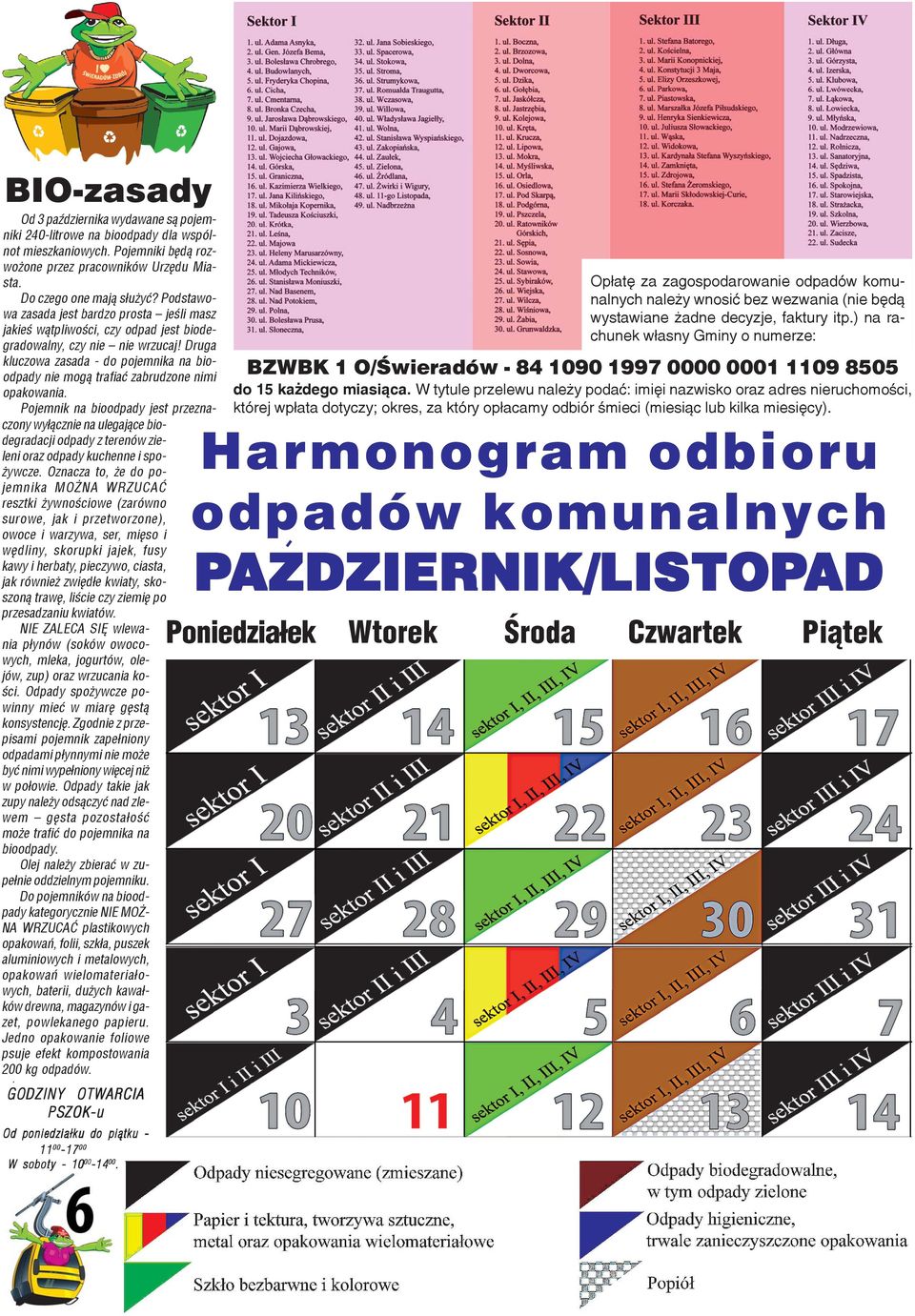 Druga kluczowa zasada - do pojemnika na bioodpady nie mog¹ trafiaæ zabrudzone nimi opakowania.