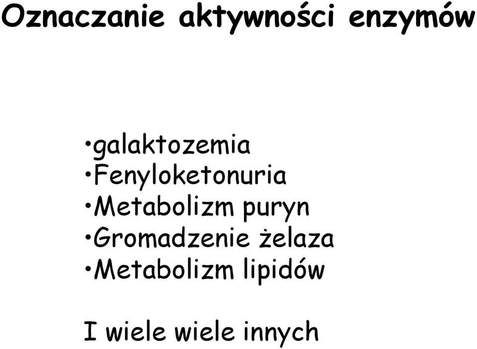 Metabolizm puryn Gromadzenie