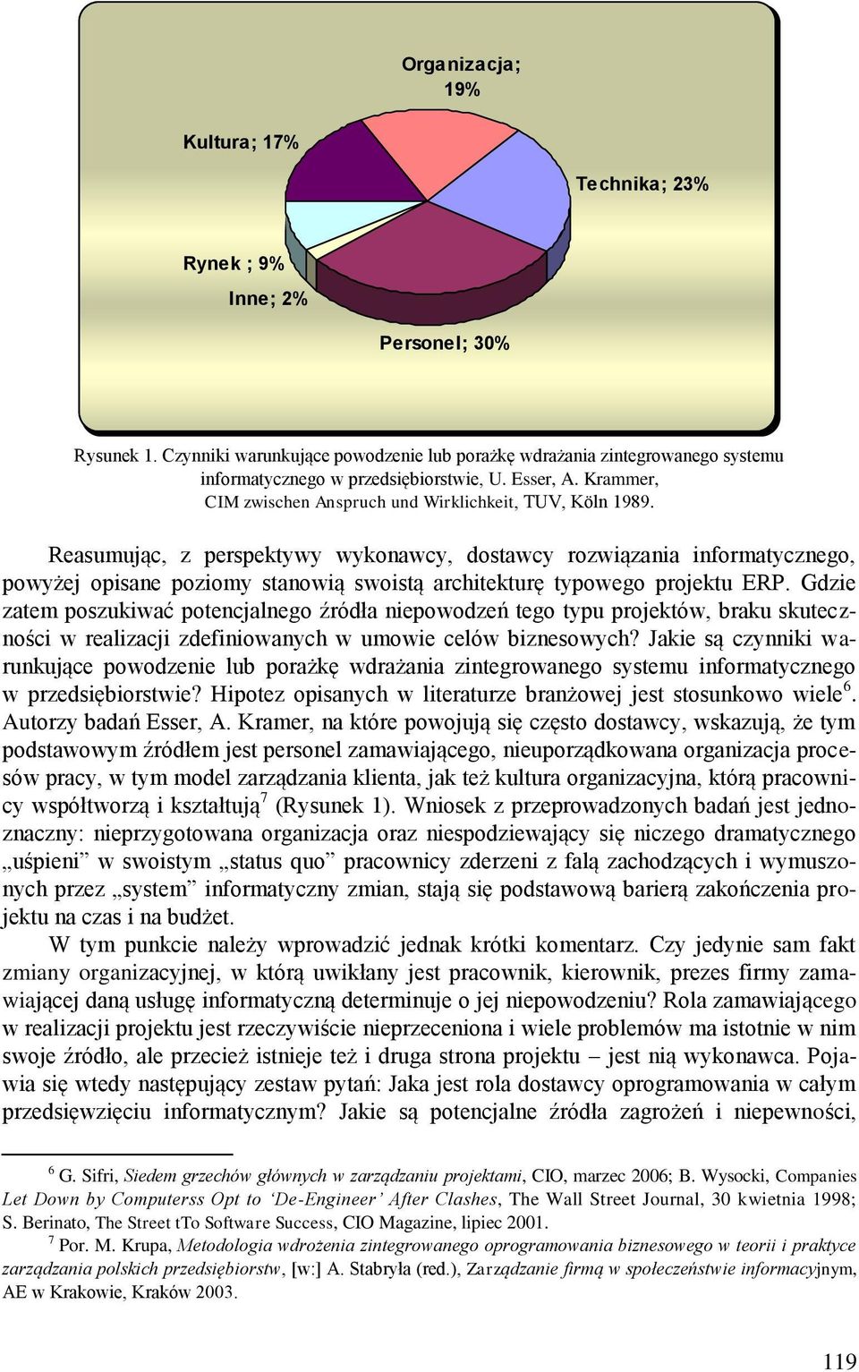 Reasumując, z perspektywy wykonawcy, dostawcy rozwiązania informatycznego, powyżej opisane poziomy stanowią swoistą architekturę typowego projektu ERP.