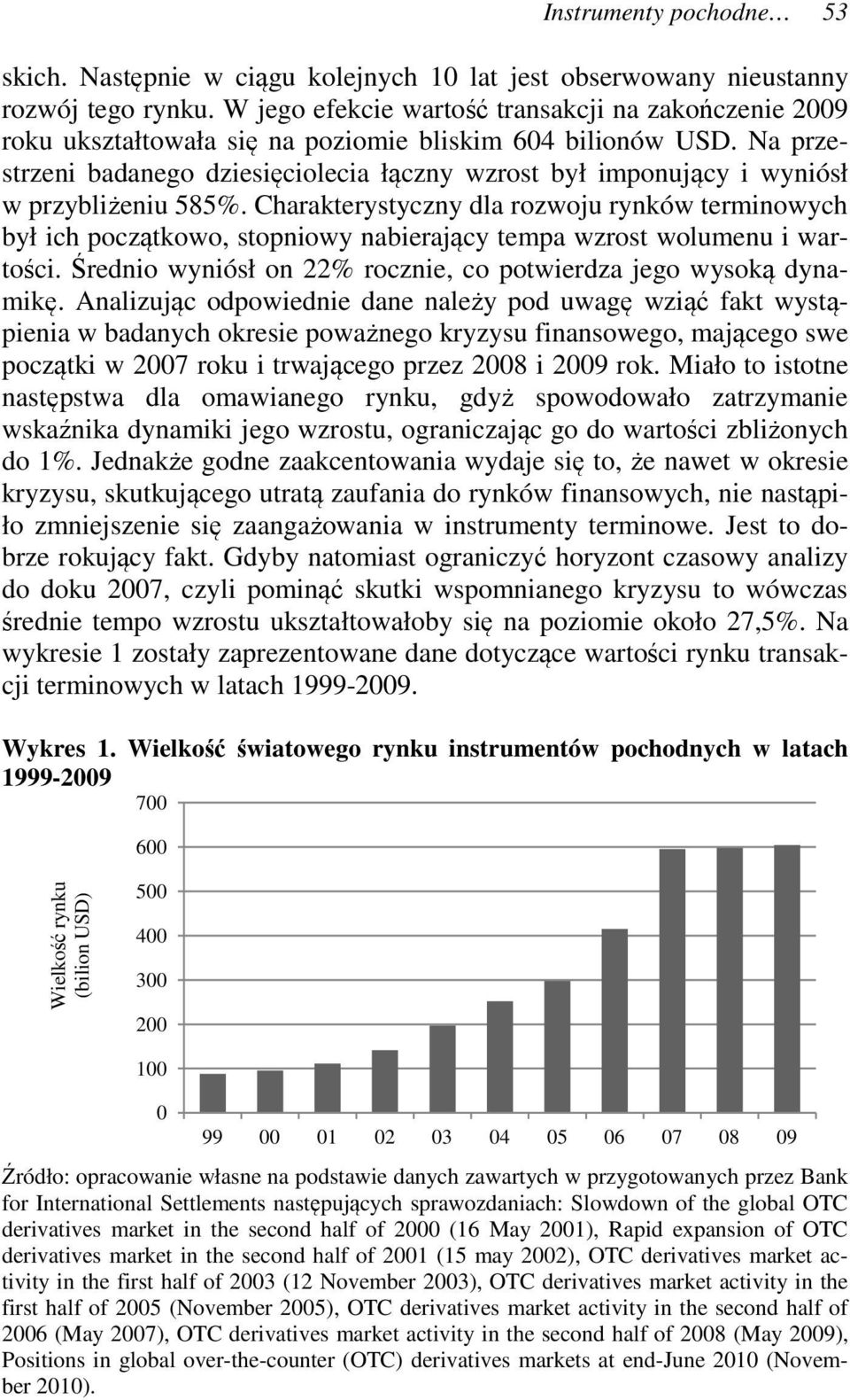 Na przestrzeni badanego dziesięciolecia łączny wzrost był imponujący i wyniósł w przybliżeniu 585%.