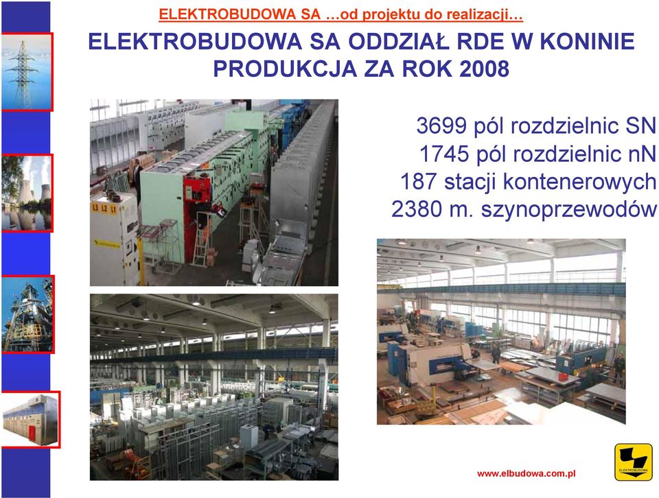 rozdzielnic SN 1745 pól rozdzielnic nn