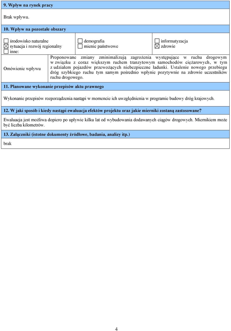 występujące w ruchu drogowym w związku z coraz większym ruchem tranzytowym samochodów ciężarowych, w tym z udziałem pojazdów przewożących niebezpieczne ładunki.