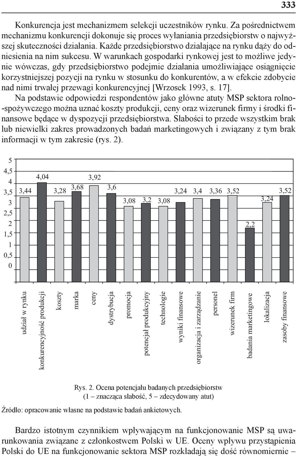 W warunkach gospodarki rynkowej jest to możliwe jedynie wówczas, gdy przedsiębiorstwo podejmie działania umożliwiające osiągnięcie korzystniejszej pozycji na rynku w stosunku do konkurentów, a w