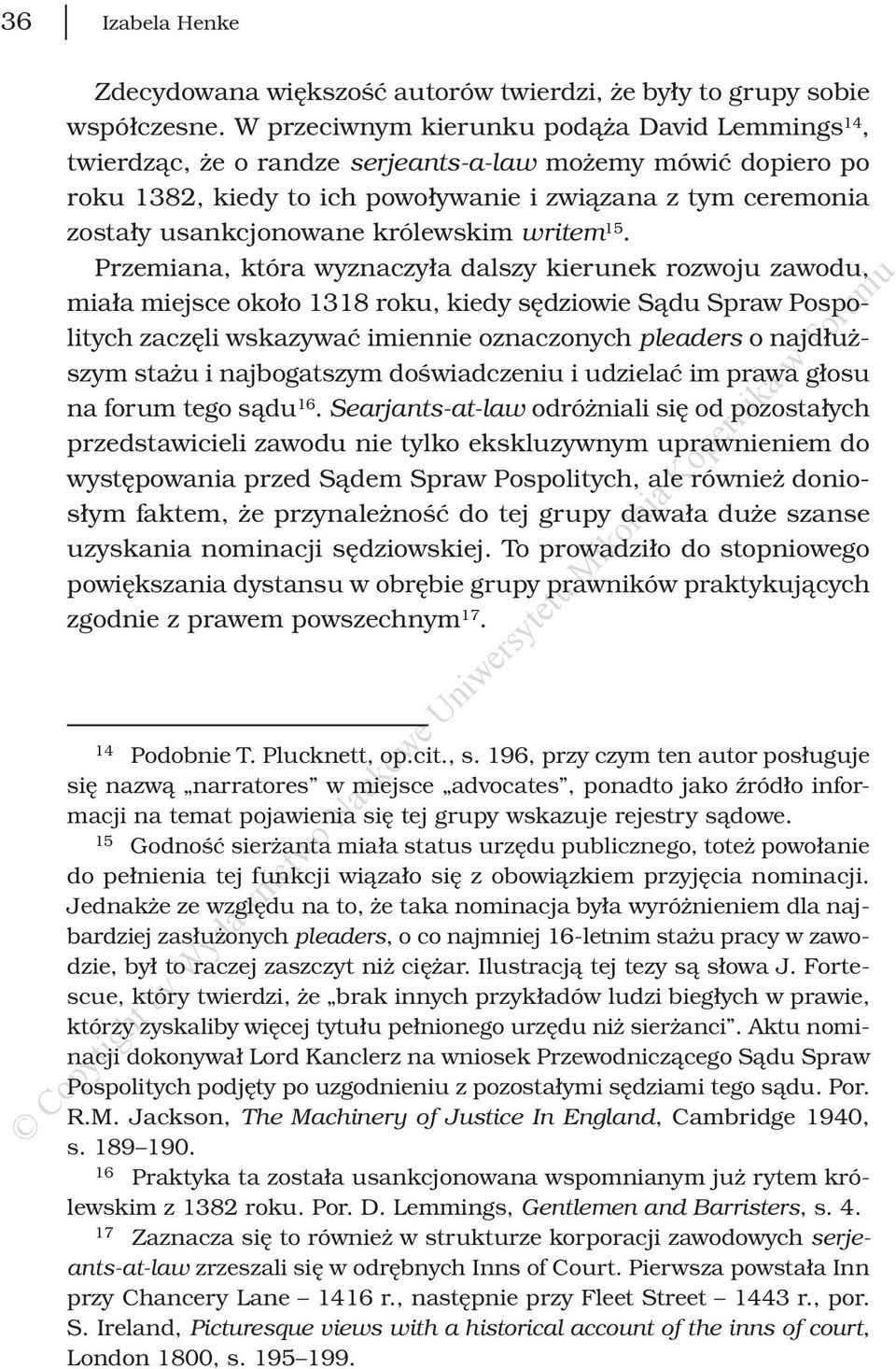 królewskim writem 15.