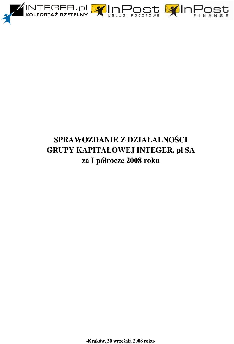 pl SA za I półrocze 2008