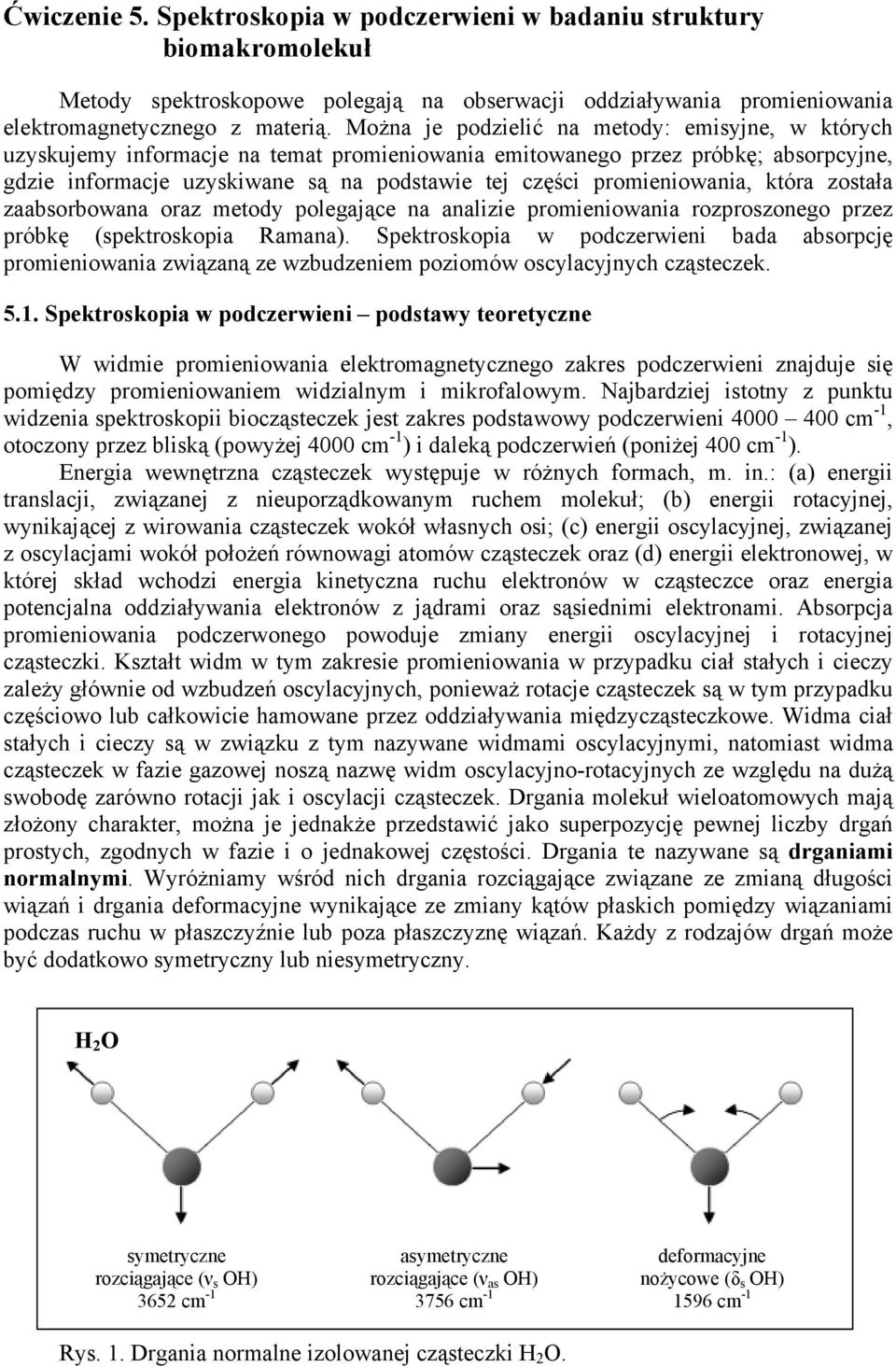 promieniowania, która została zaabsorbowana oraz metody polegające na analizie promieniowania rozproszonego przez próbkę (spektroskopia Ramana).