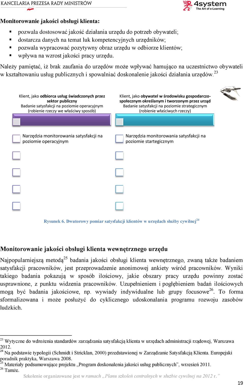 Należy pamiętać, iż brak zaufania do urzędów może wpływać hamująco na uczestnictwo obywateli w kształtowaniu usług publicznych i spowalniać doskonalenie jakości działania urzędów.