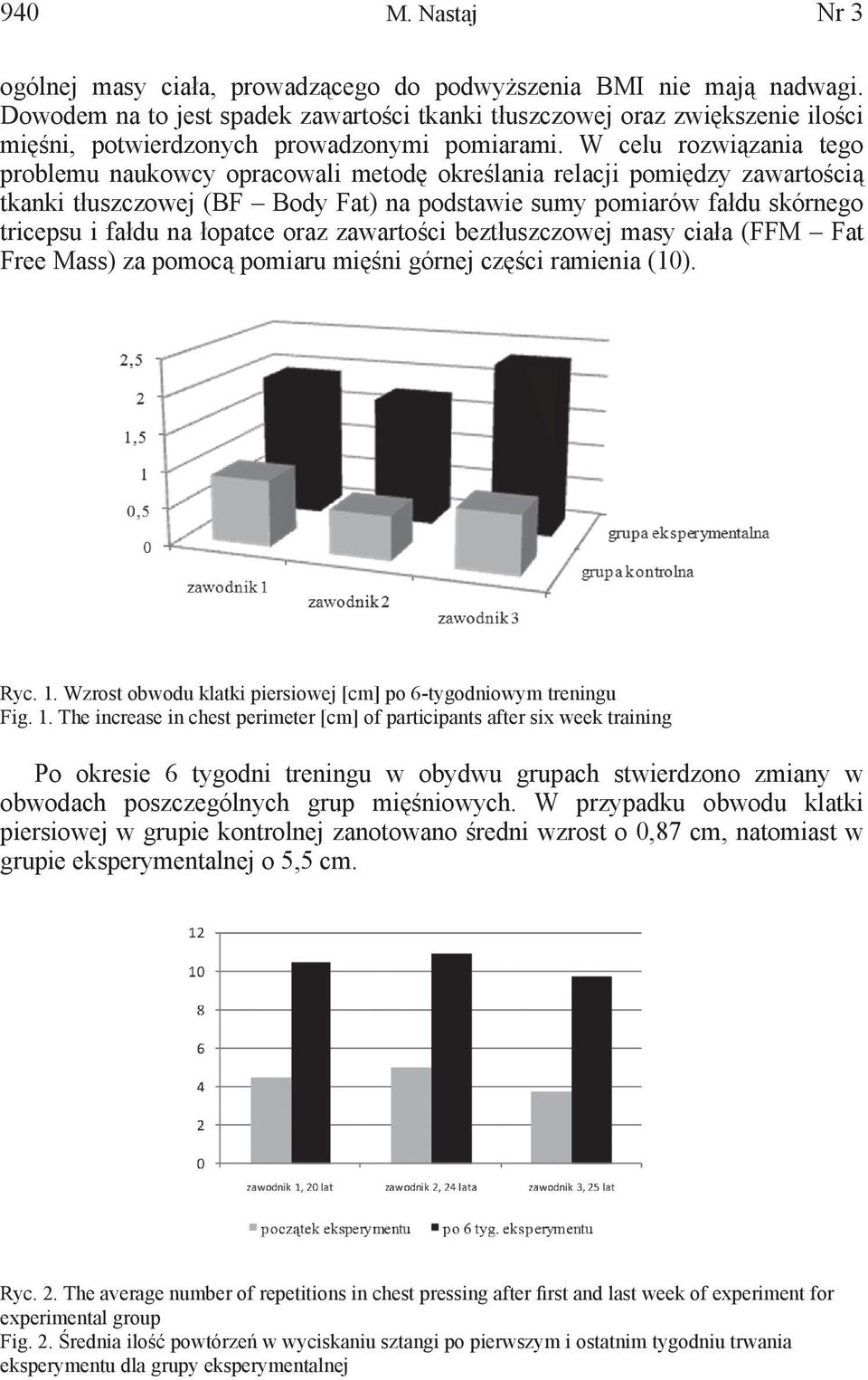 W celu rozwiązania tego problemu naukowcy opracowali metodę określania relacji pomiędzy zawartością tkanki tłuszczowej (BF Body Fat) na podstawie sumy pomiarów fałdu skórnego tricepsu i fałdu na