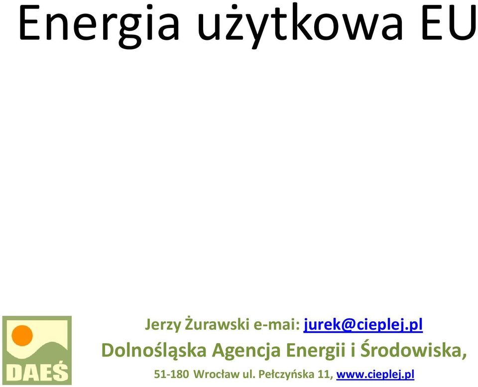 pl Dolnośląska Agencja Energii i