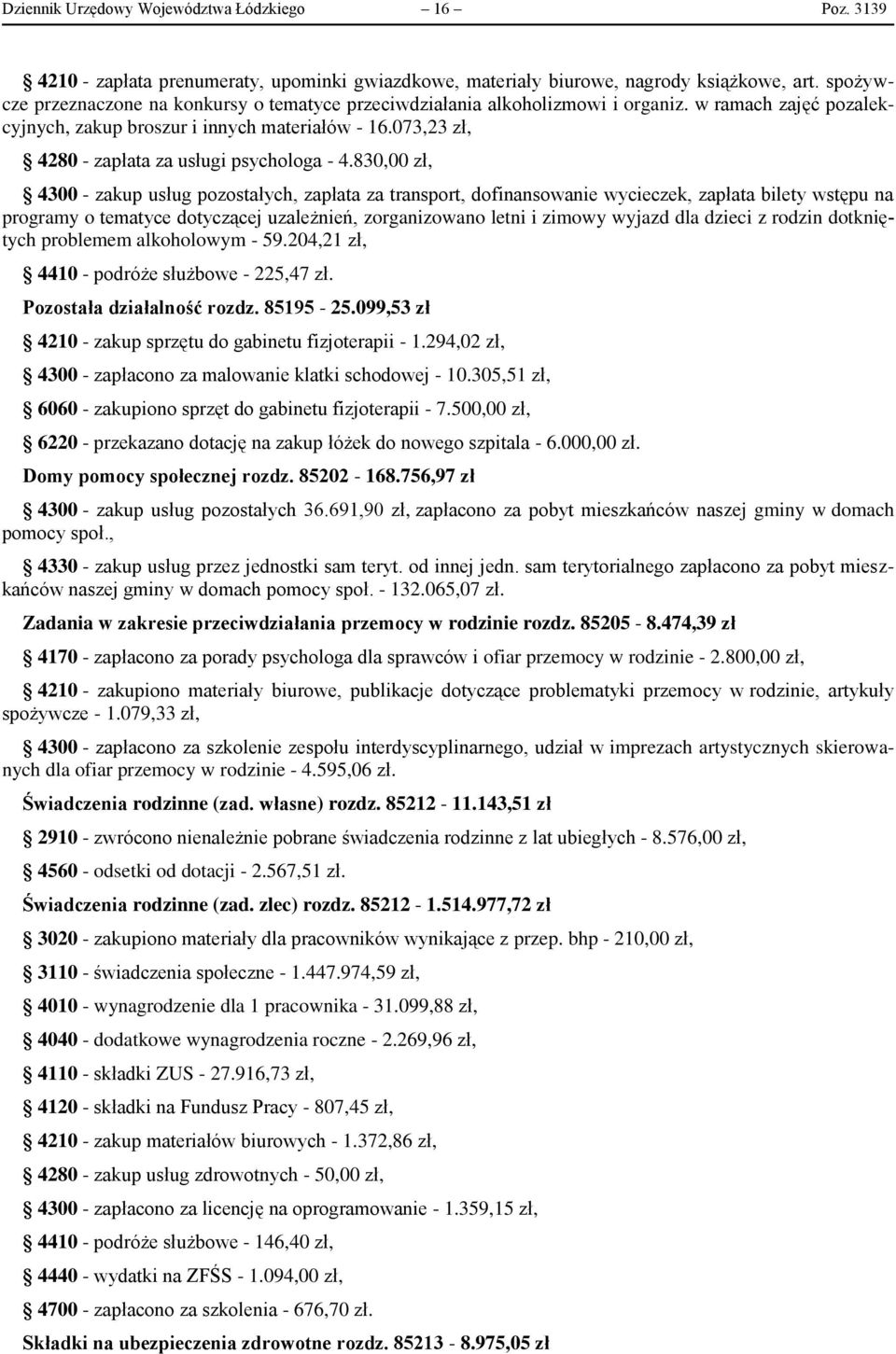 073,23 zł, 4280 - zapłata za usługi psychologa - 4.