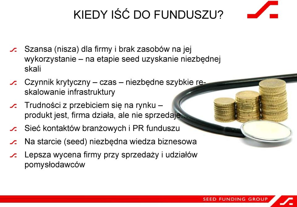 Czynnik krytyczny czas niezbędne szybkie reskalowanie infrastruktury Trudności z przebiciem się na rynku