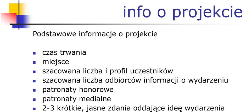 szacowana liczba odbiorców informacji o wydarzeniu patronaty