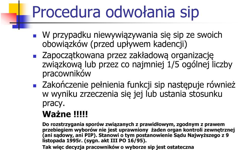 Ważne!