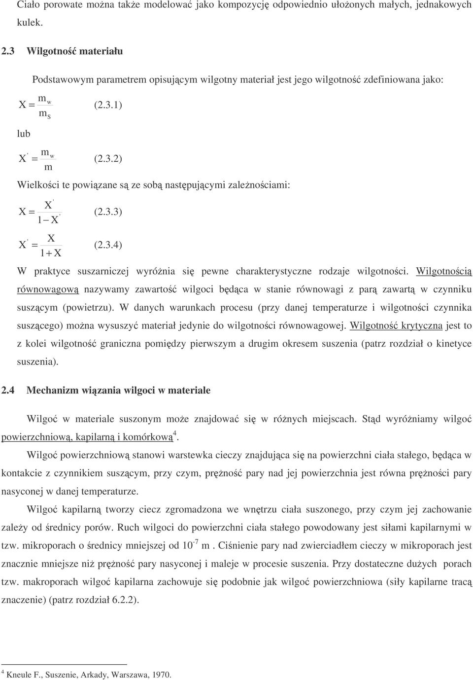 Wilgotnoci rónoago nazyay zaarto ilgoci bdca stanie rónoagi z ar zaart czynniku suszcy (oietrzu).