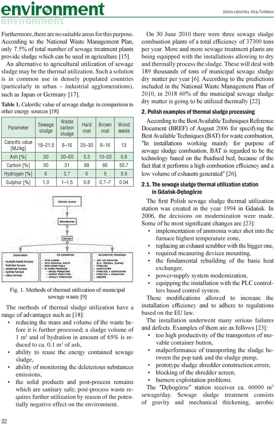 Such a solution is in common use in densely populated countries (particularly in urban industrial agglomerations), such as Japan or Germany [17]. Table 1.