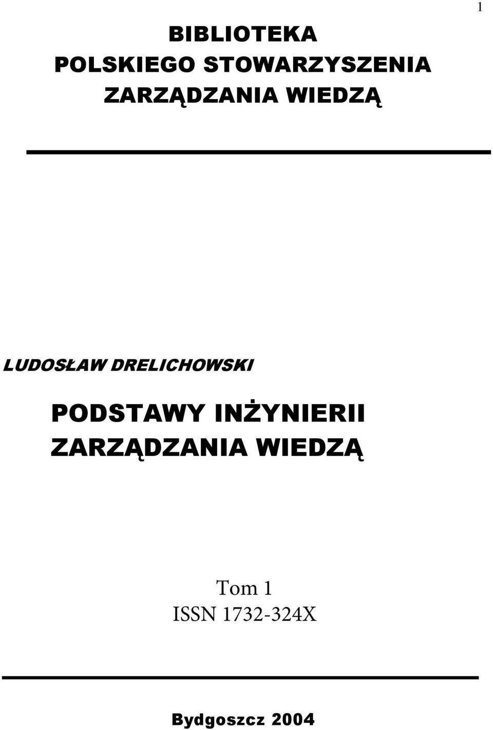 DRELICHOWSKI PODSTAWY INśYNIERII