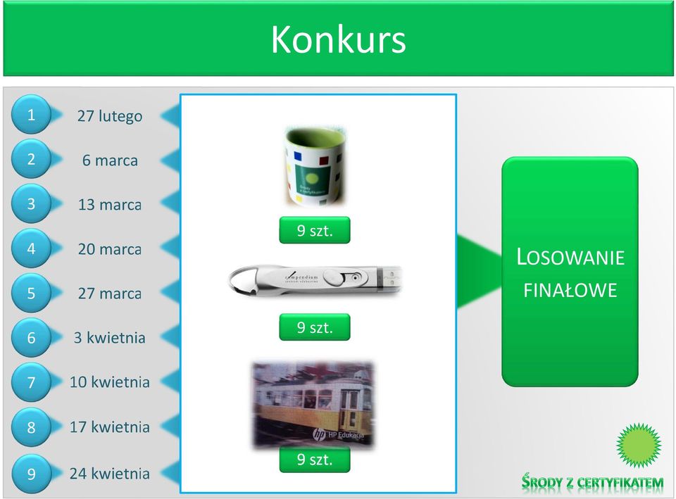 LOSOWANIE 5 27 marca FINAŁOWE 6 3