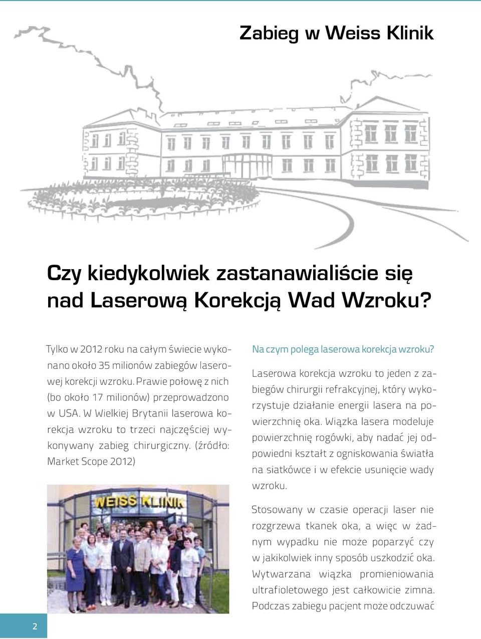 (źródło: Market Scope 2012) Na czym polega laserowa korekcja wzroku?