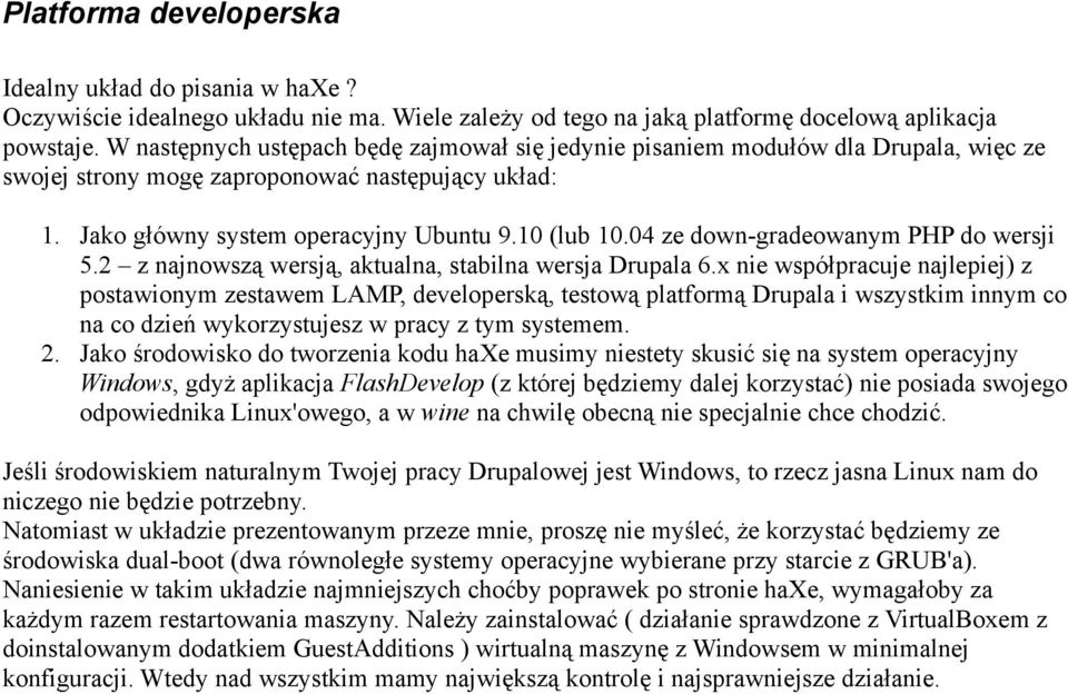 04 ze down-gradeowanym PHP do wersji 5.2 z najnowszą wersją, aktualna, stabilna wersja Drupala 6.