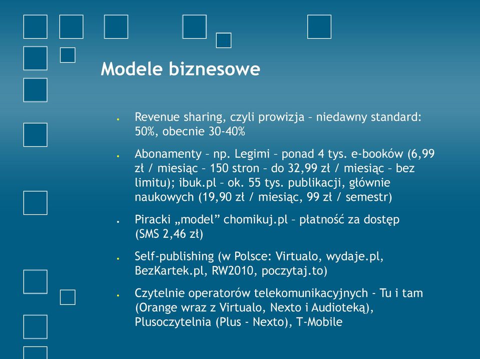 publikacji, głównie naukowych (19,90 zł / miesiąc, 99 zł / semestr) Piracki model chomikuj.