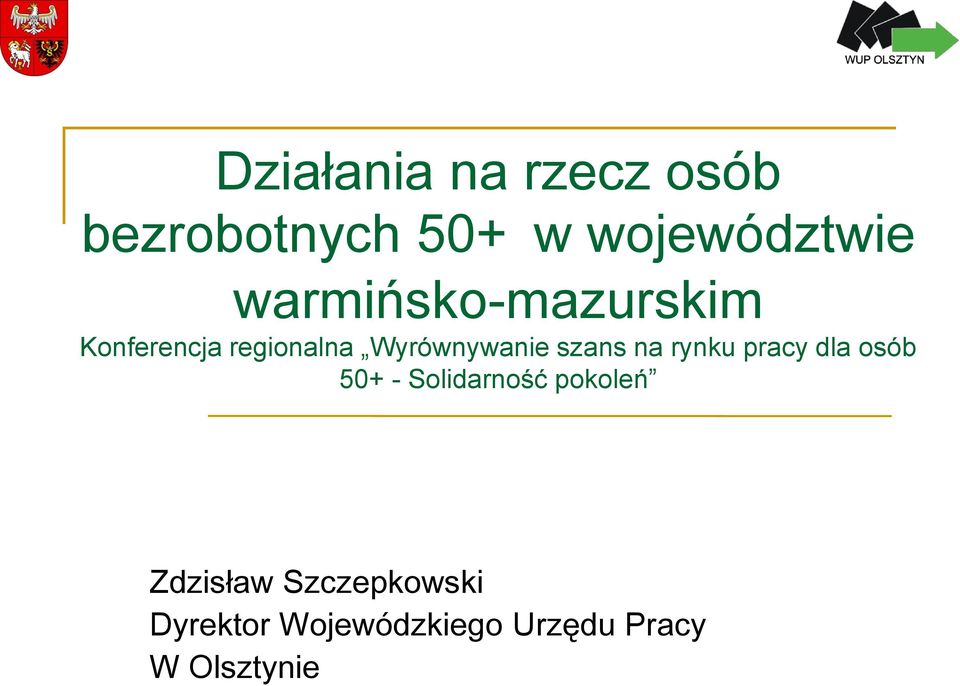 szans na rynku pracy dla osób 50+ - Solidarność pokoleń