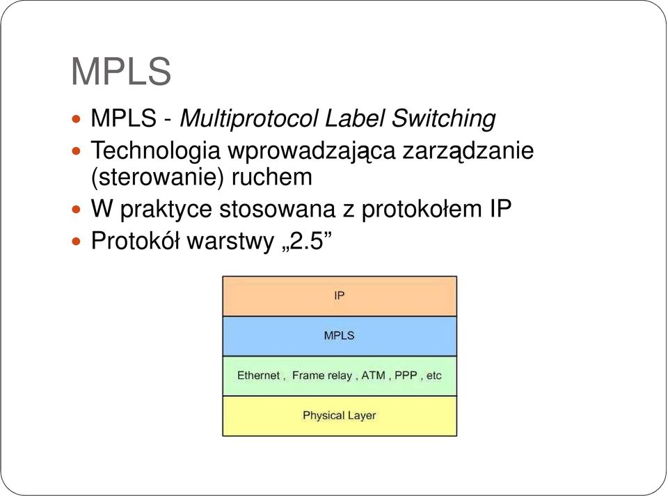 zarządzanie (sterowanie) ruchem W