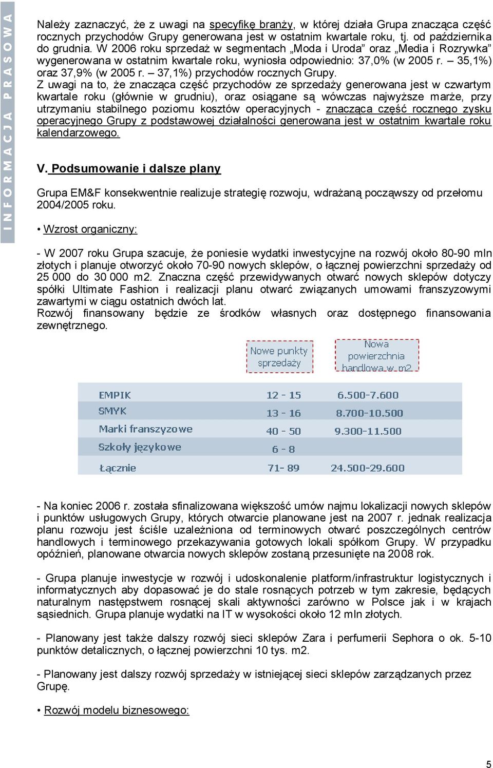 37,1%) przychodów rocznych Grupy.