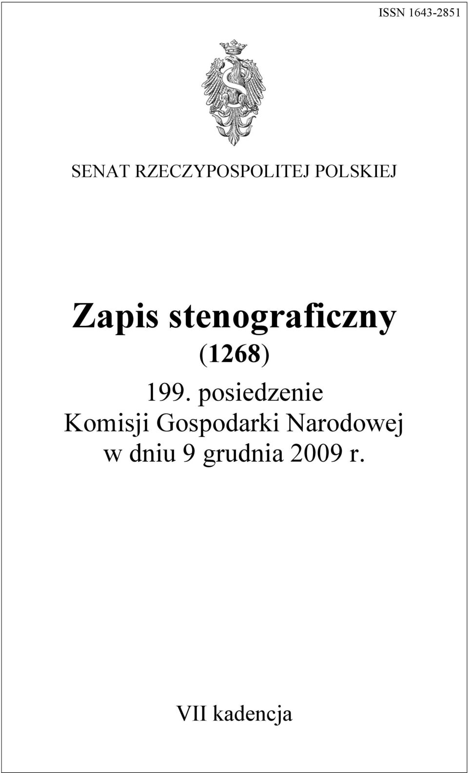 199. posiedzenie Komisji Gospodarki