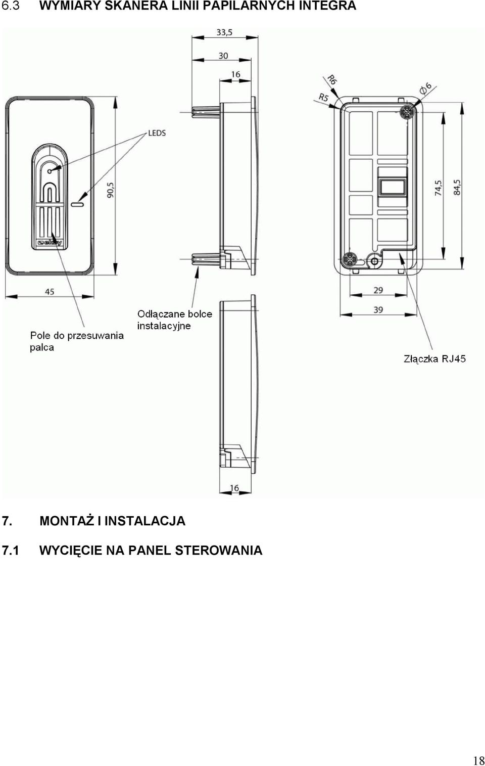 MONTAŻ I INSTALACJA 7.