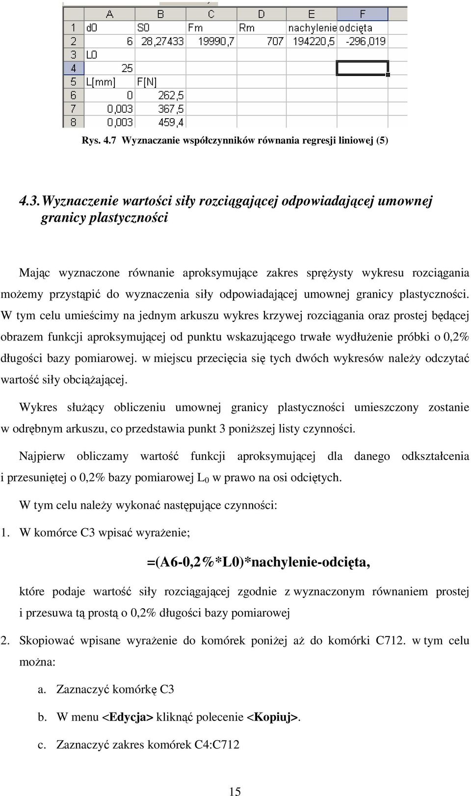 odpowiadajcej umownej granicy plastycznoci.